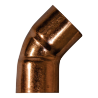 Copper Elbow 45deg 15mm