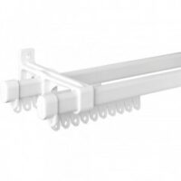 Curtain 'C' Rail - Double 1.5m