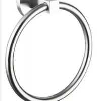 Towel Ring Brescia Silver