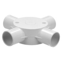 4 WAY ROUND BOX PLAS-NL