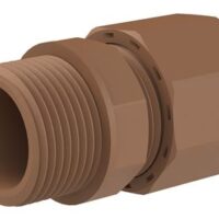 Unitwist Wallplate Elbow CxF 22mm x 3/4in