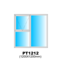 Alu W & D frame- PT1212 BRONZE
