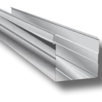 Gutter domestic 0.4 x 100 x 75mm x 4,8m