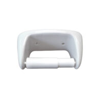 Toilet Roll Holder Screwon White