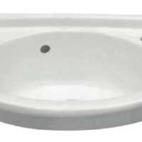 Hibiscus basin - White