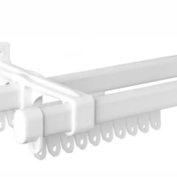 Curtain 'C' Rail - Double 3.0m