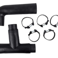 Trap Black Sink Combo 40x600mm + 5 Clamps