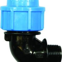 Hdpe Comp Elbow Male20-1/2"