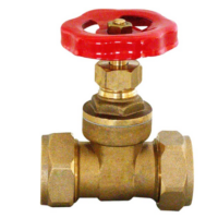 Gatevalve brass 32mm fxf