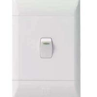 1L SINGLE SWITCH PLAS S W A/R