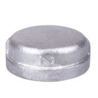 Galv Caps Round 15mm