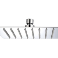 Shower Rose Square 200mm s/s