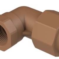 Unitwist Tee Equal CxCxC 22mm