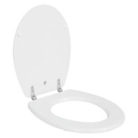 TOILET SEAT WHITE A QUALITY WOOD
