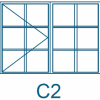 Steel W & D frame - C2 CLISCOE-G