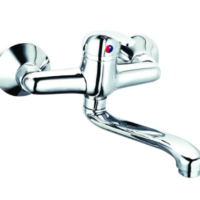 Pura Sink Mixer Wall Lever PSL21