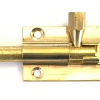 BARREL BOLT BRASS 50MM