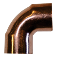 Copper Elbow 90deg 22mm