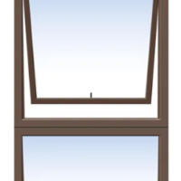 Alu W & D frame- PT69 BRONZE