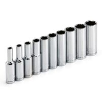 SOCKET DRIVE SET 1/4 METRIC